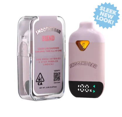 Smoothie Bar Blend 2G Disposable – Don Mega x Star Pebbles 2G Liquid Live Diamonds Dual Strain All-In-One